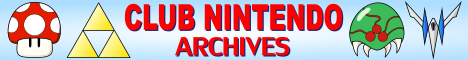 Club Nintendo Archives standard size banner